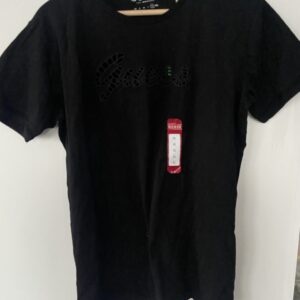 Polera negra Guess logo