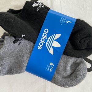 Adidas talla  L, 6 pares unisex