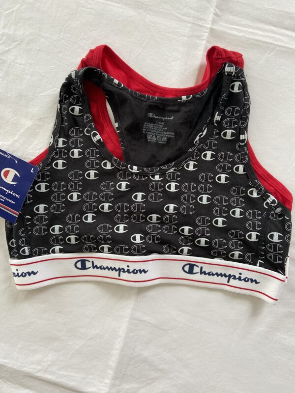 Bralette deportivo Champion, 2 unidades